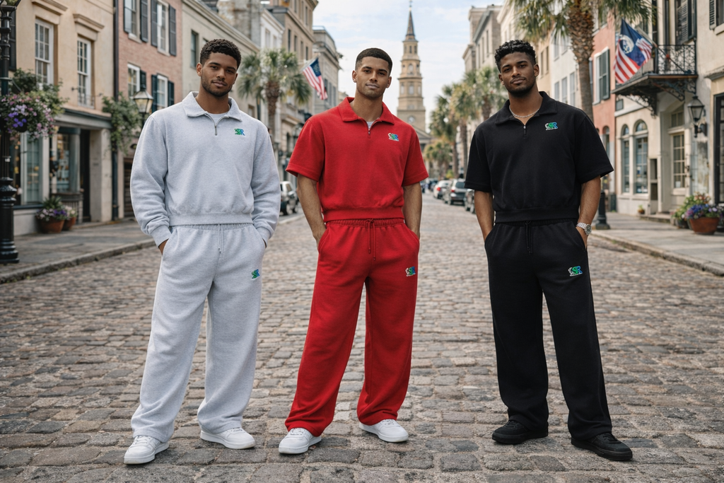 Quarter Zip 2 piece set